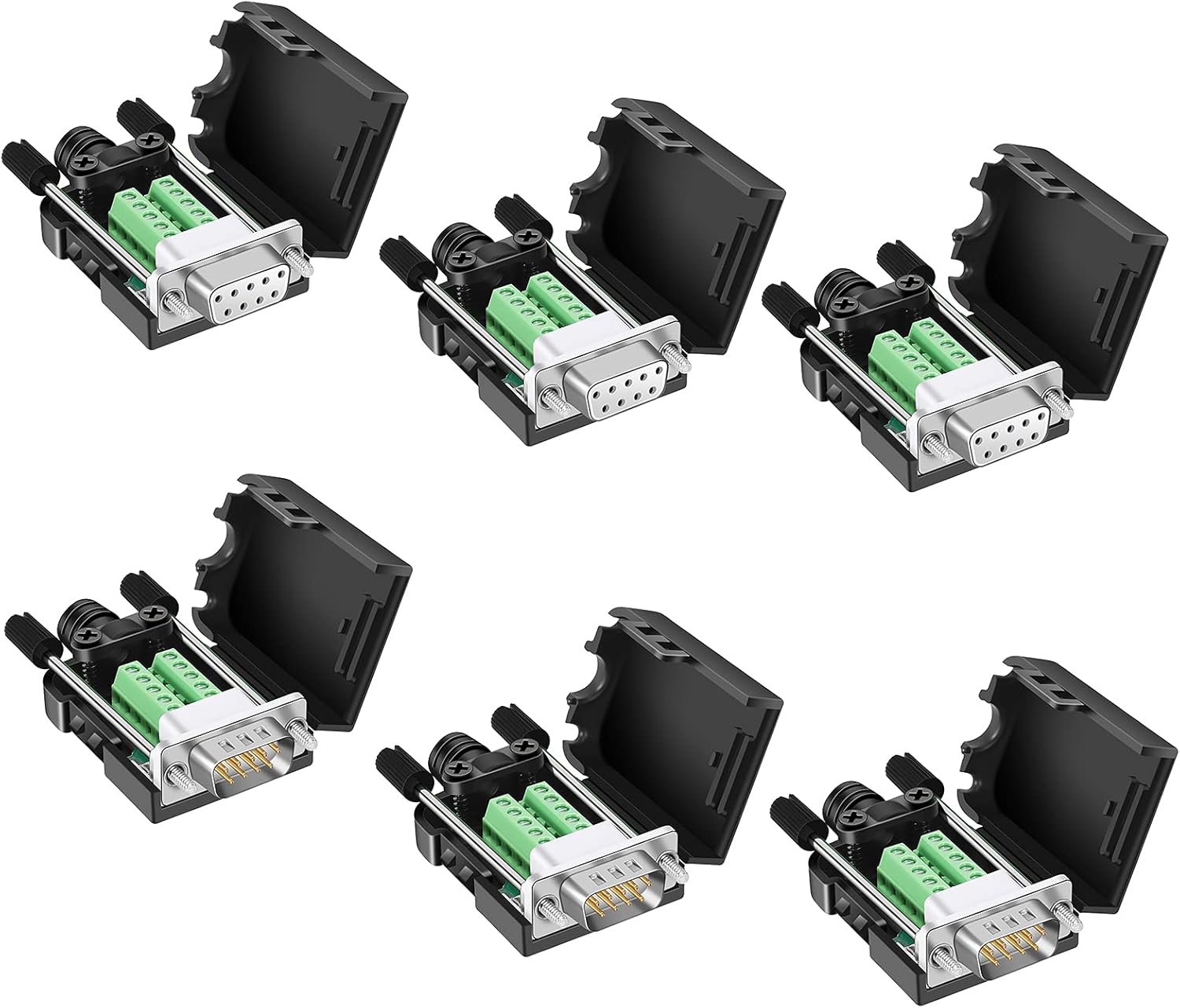 DB9 Solderless Connector for Reliable RS232 D-SUB Connections