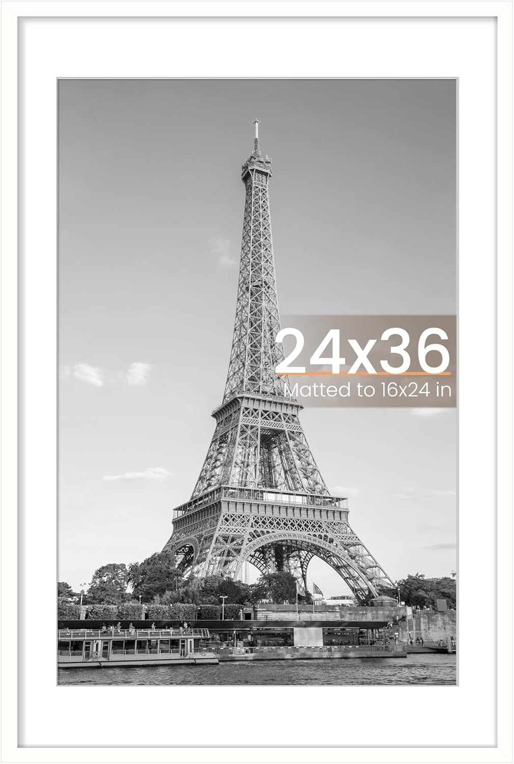 Upsimples 24x36 Poster Frame for Stunning Wall Displays