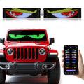 Devil Eyes Light for Cars - Flexible Programmable LED Windshield
