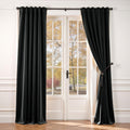 Lazzzy Black Halloween Curtains for Luxurious Blackout Style