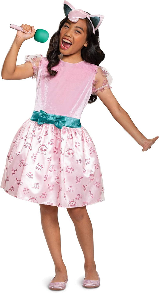 Jigglypuff Costume Dress for Girls - Adorable Pokemon Outfit