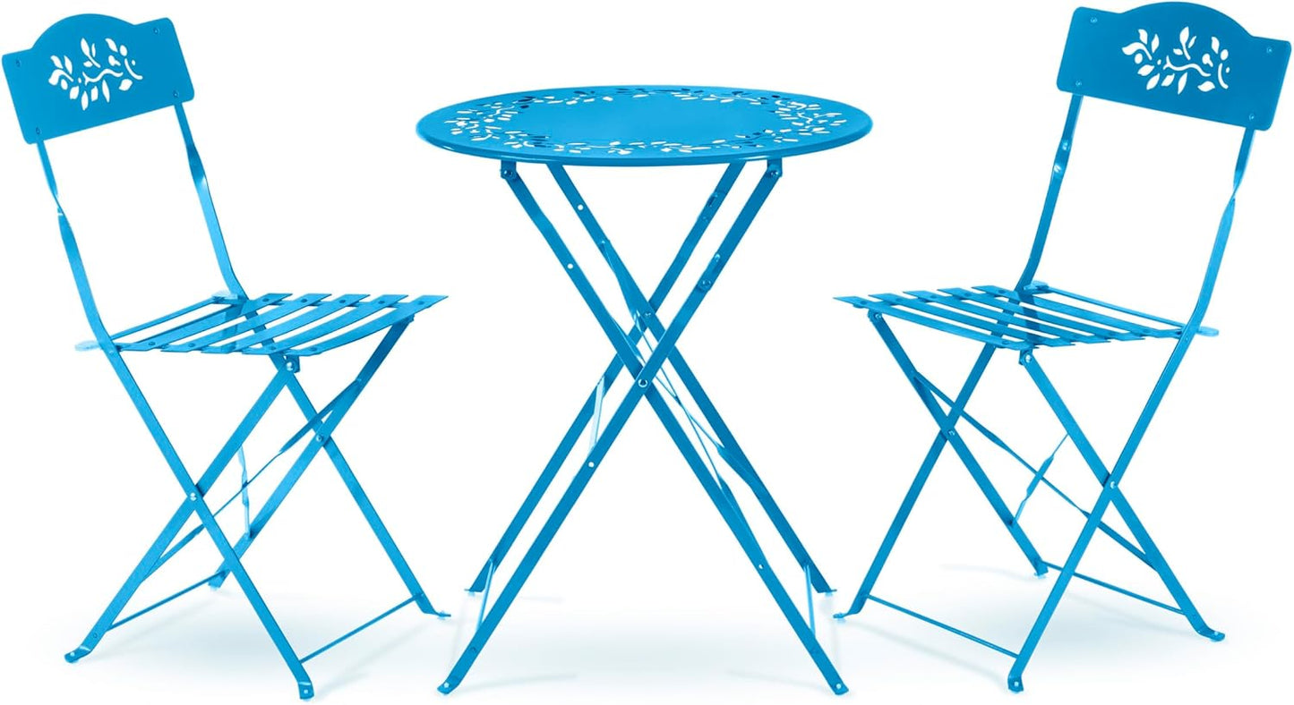 Alpine Corporation 3-Piece Bistro Set for Indoor/Outdoor Use