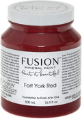 Fusion Mineral Paint 500 ml Fort York Red - Smooth Matte Finish