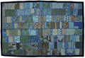 Marusthali Indian Vintage Patchwork Wall Hanging 12 x 40 in - Handmade