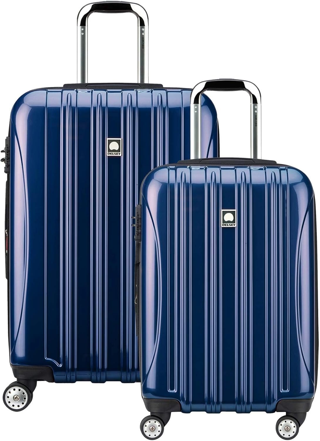 Delsey Luggage Aero 2 Piece Set for Effortless Travel