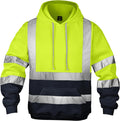 Hi Vis Men's Solid Color Reflective Visibility Sweatshirts Pullover