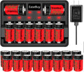 123A Rechargeable Batteries 16-Pack with Charger - Long Lasting Power