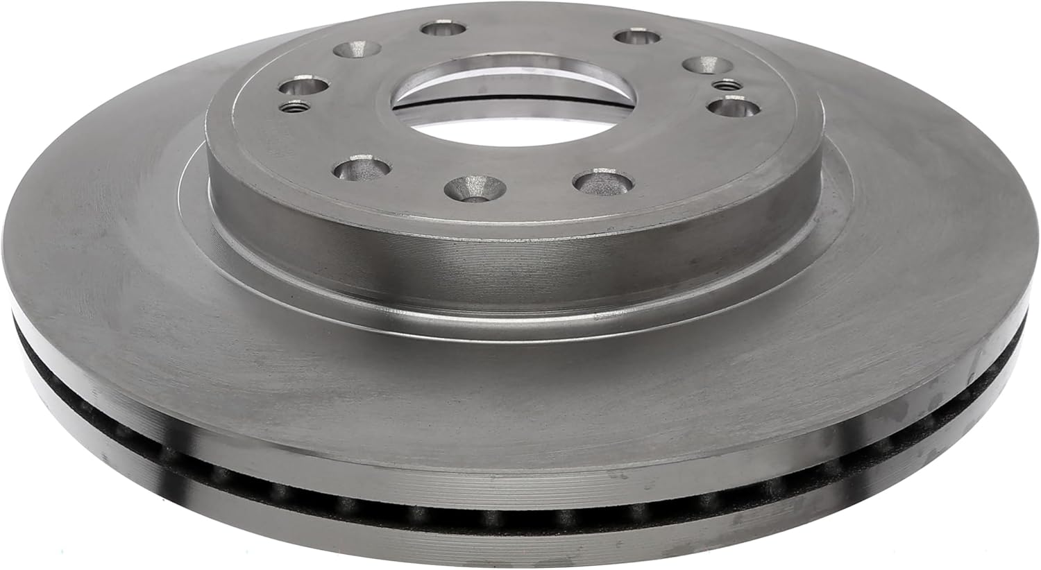ACDelco Silver Non-Coated Front Brake Rotor for Cadillac and GMC
