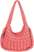 Juoxeepy Quilted Tote Bag Large Carryall Puffer Shoulder Bag - Roomy
