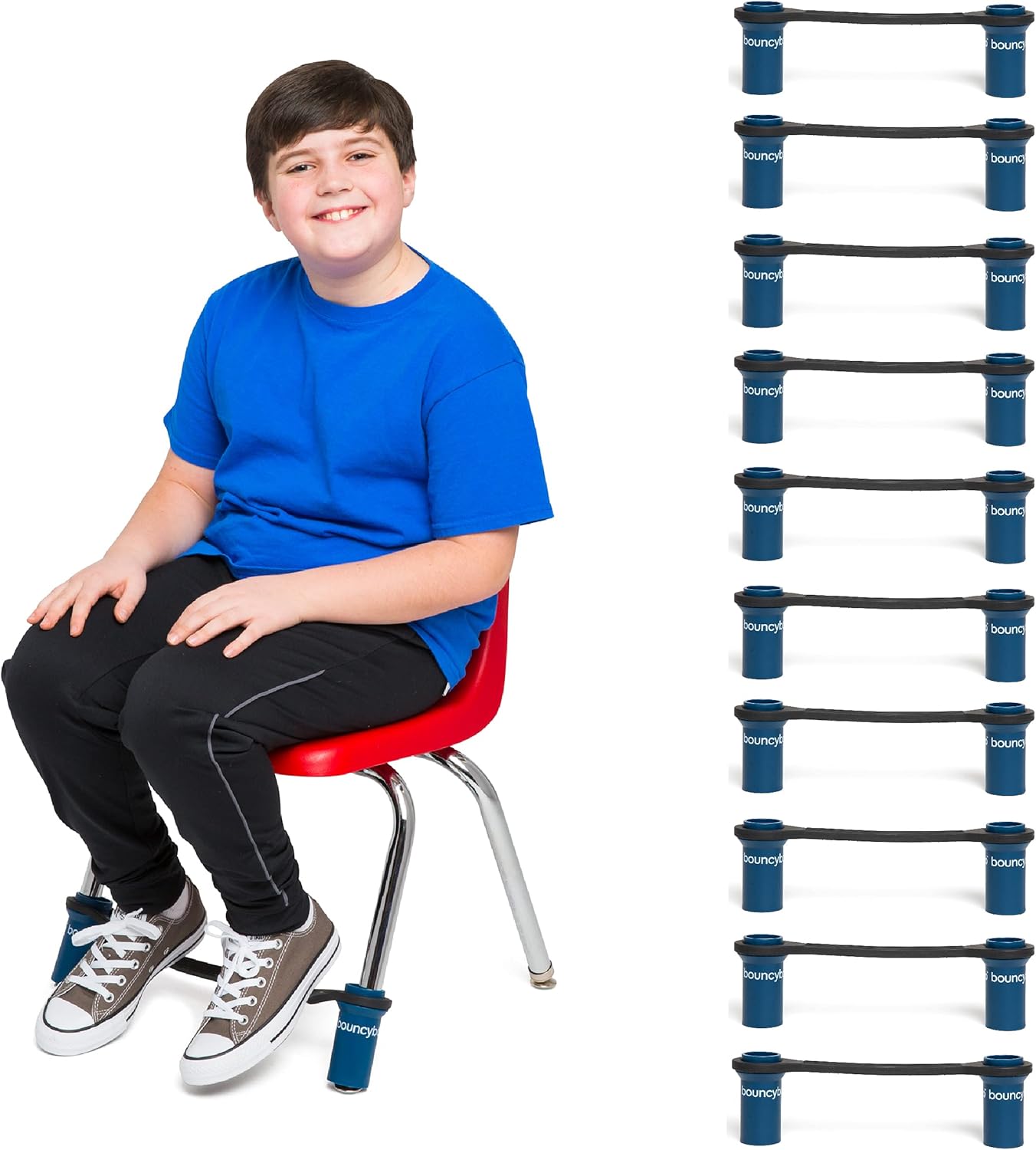Bouncyband Original Bouncy Bands for Chairs - Sensory Relief Tool