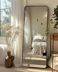 Full Length Mirror 64x21 Freestanding Floor Mirror for Bedroom