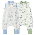 Toddler Sleep Sack with Feet 0.5 TOG 24-36 Months - Lightweight Cotton
