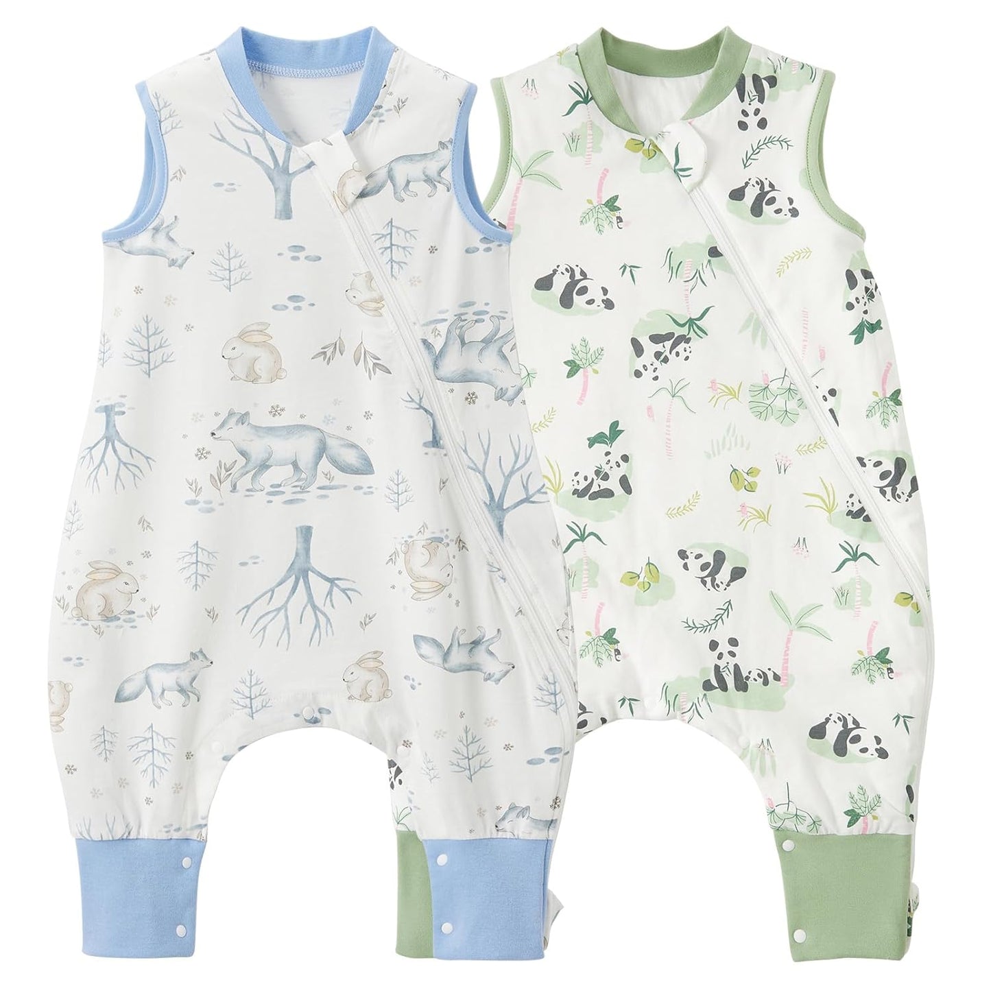 Duomiaomiao Toddler Sleep Sack 0.5 TOG for Active Sleepers