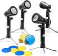 LimoStudio Tabletop LED Lighting Kit 5500K - Portable Continuous Light