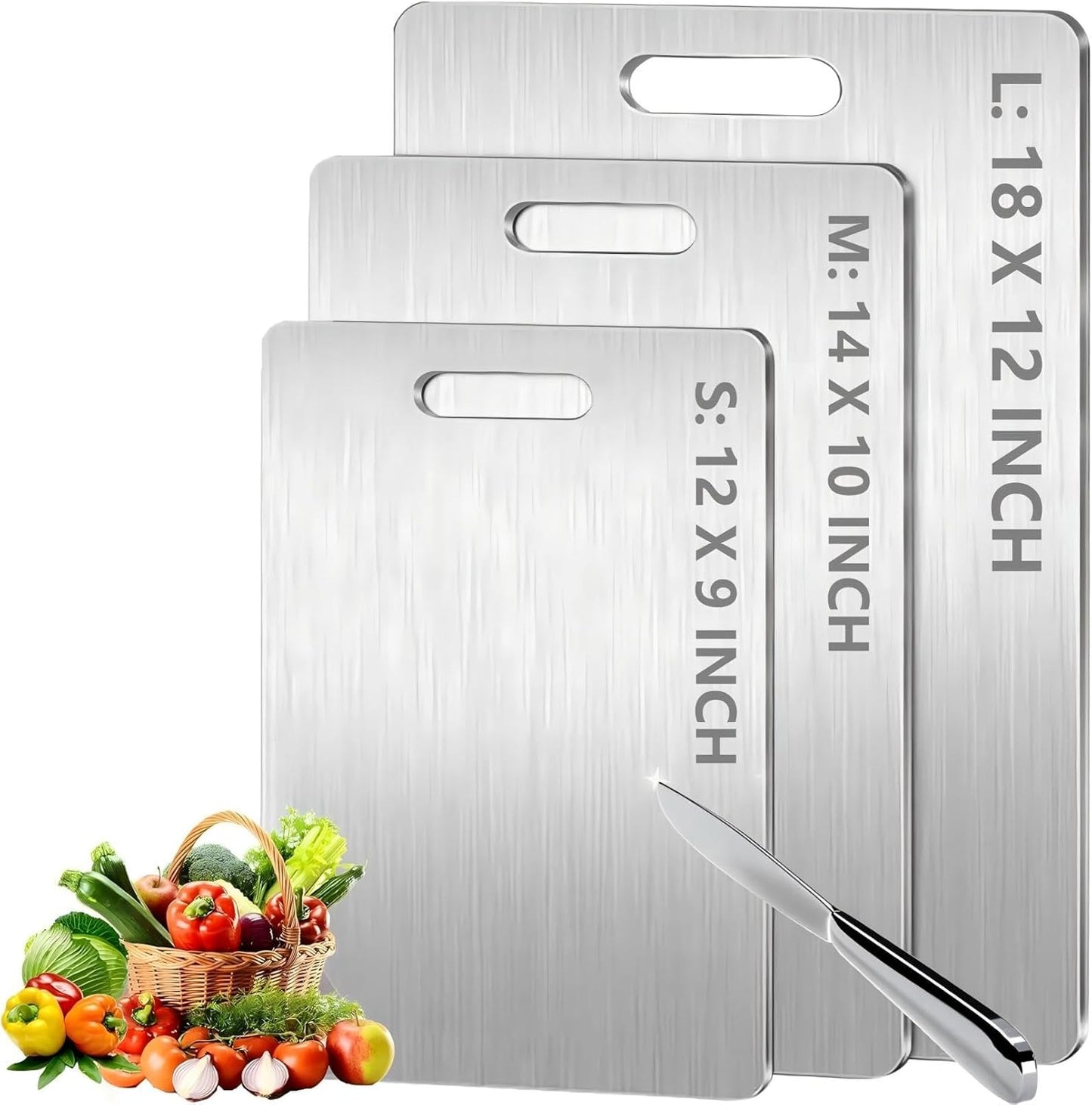 Titanium Cutting Board for Kitchen - Durable & Hygienic Design
