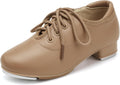 Kids Black Oxford Tap Shoes Lace Up PU Leather STELLE