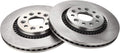 Front Brake Rotors Set for 2005-2009 Ford Models - Vented OE Fit