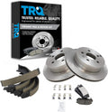 Rear Brake Pad & Rotor Kit for 2010-17 Equinox Terrain - Ceramic Fit