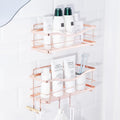 KINCMAX Shower Shelves 2-Pack - Large Capacity Self Adhesive Caddy