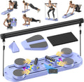 Pilates Board Foldable Reformer - 7-in-1 Portable Home Kit