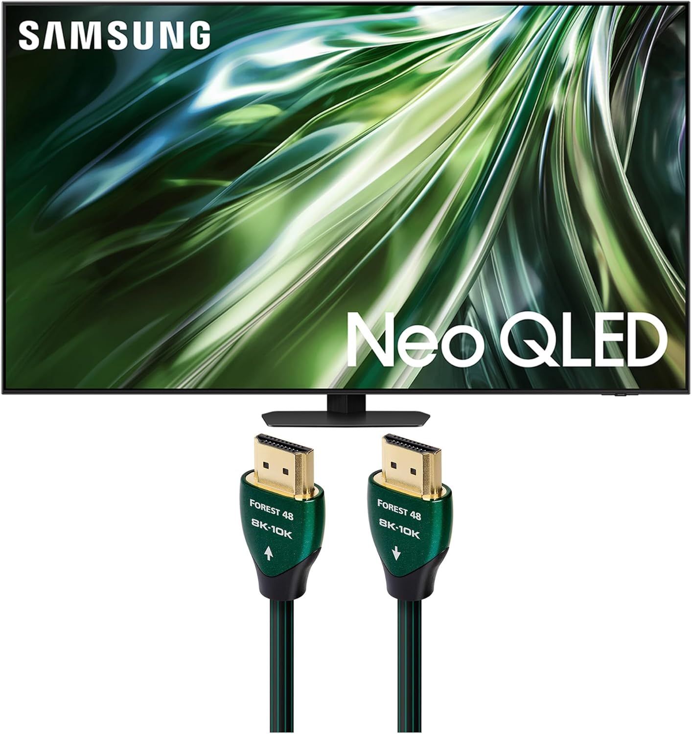 Immerse in 8K Clarity with Samsung Neo QLED TV & AudioQuest HDMI Cable