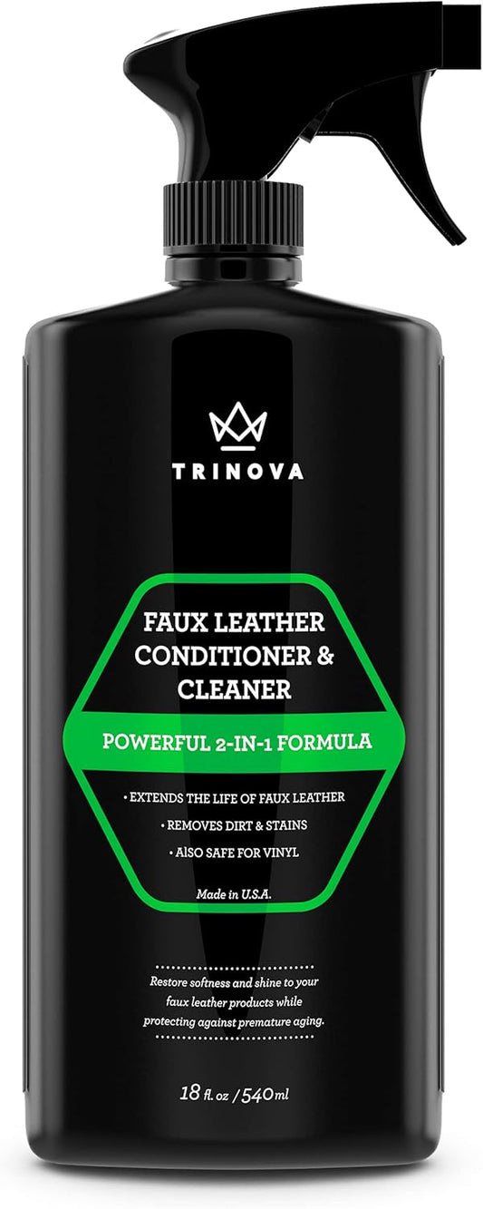 TriNova Leather Cleaner: Restore & Protect