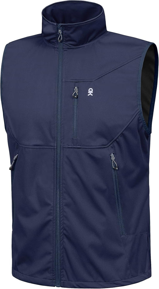 Lightweight Softshell Vest for Men - Windproof and Versatile