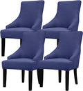 Lellen Stretch Wingback Chair Cover - Velvet Slipcover for Dining