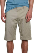 Volcom Mens Vmonty Stretch 22 Chino Short - Relaxed Above-Knee Fit