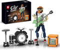 Musician Building Blocks DIY Guitar Model Toys - Musical Miniature