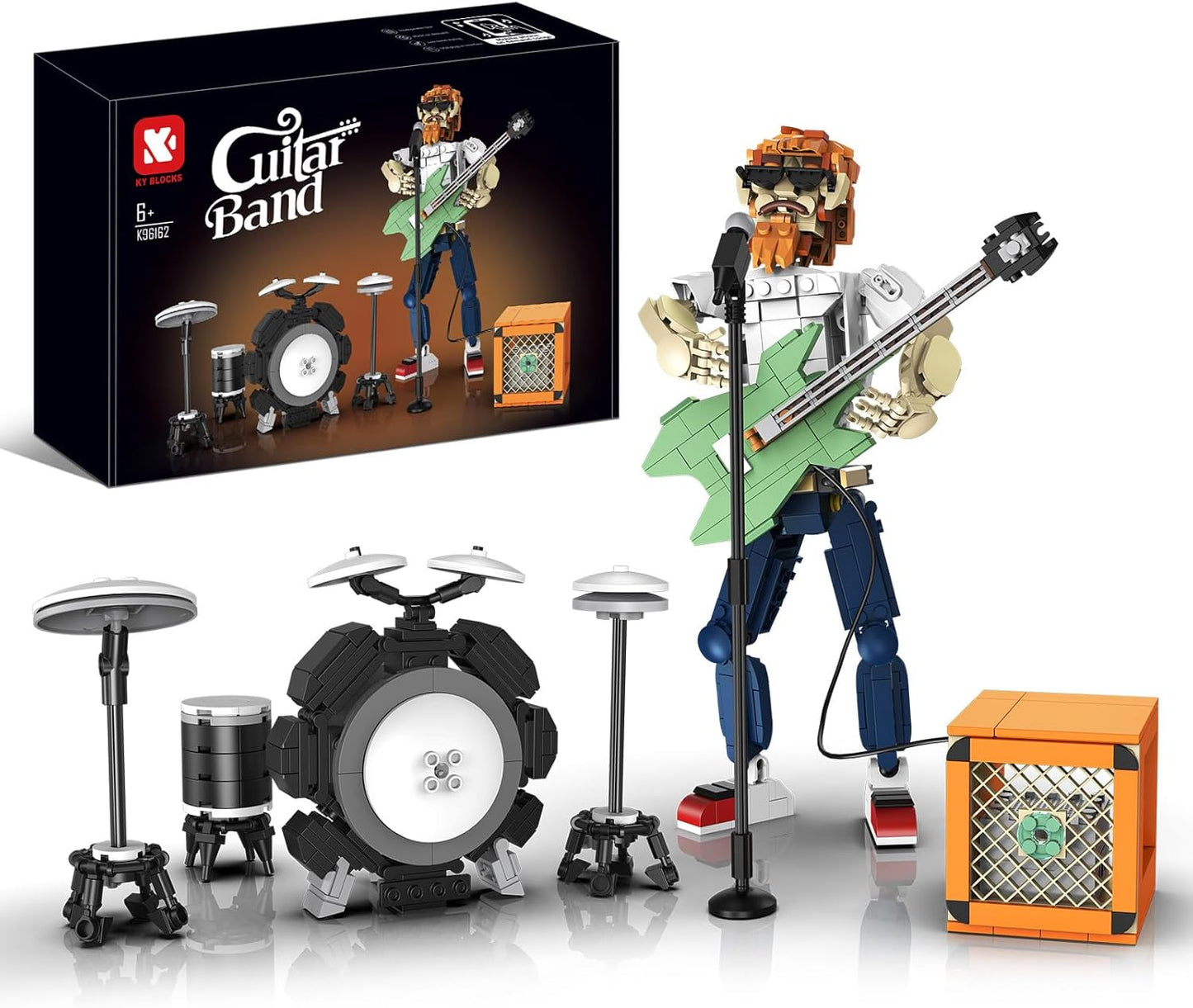 Music Gift DIY Guitar Model Toys for Music Lovers and Teachers