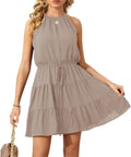 Summer Dress for Women Chiffon Blouses Skirt Spaghetti - Flowy 2024