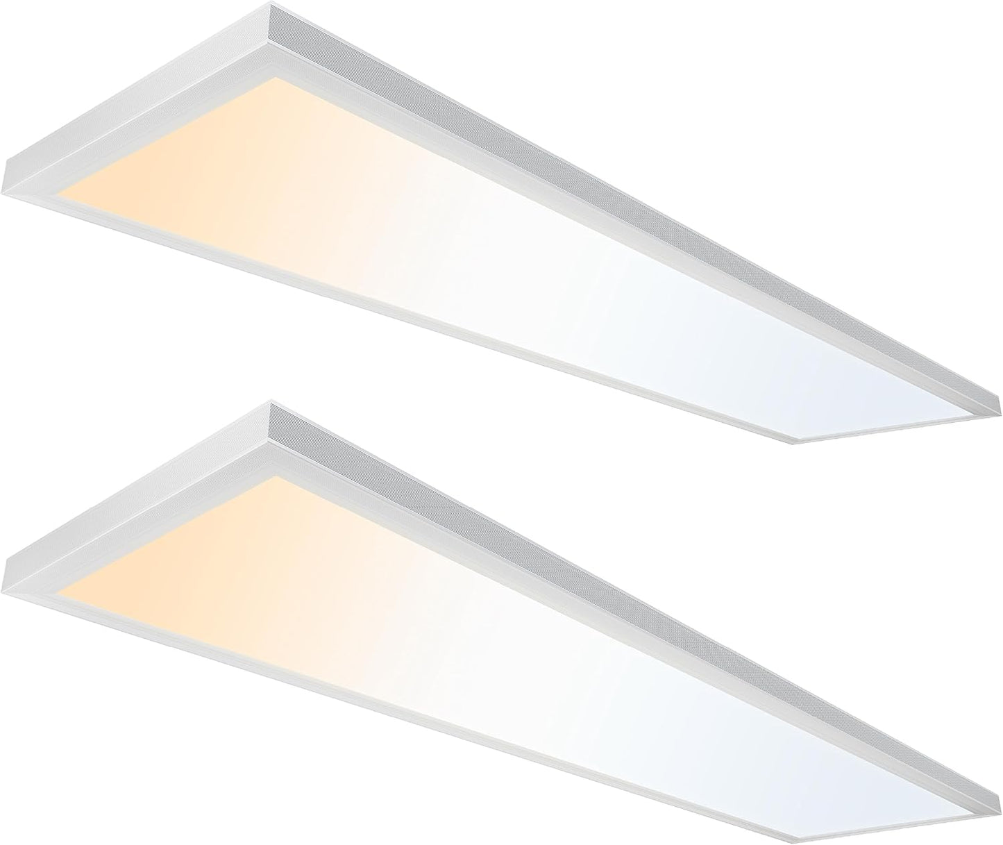 Ultralux 1x4 ft Surface Mount Ceiling Light Panel for Home