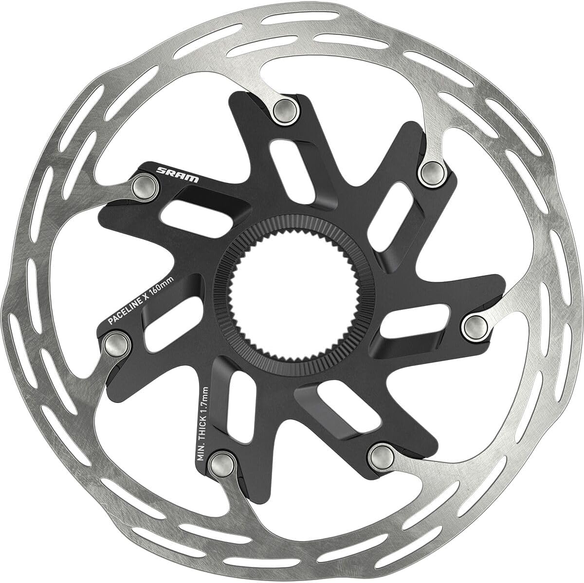 SRAM Paceline X 140mm Disc Rotor: Superior Braking Power