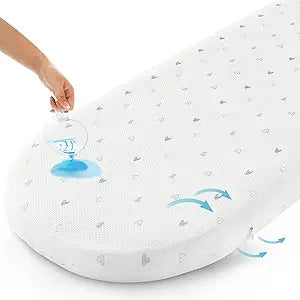 Bassinet Mattress Pad for Delta Children and Fisher Price Sleepers
