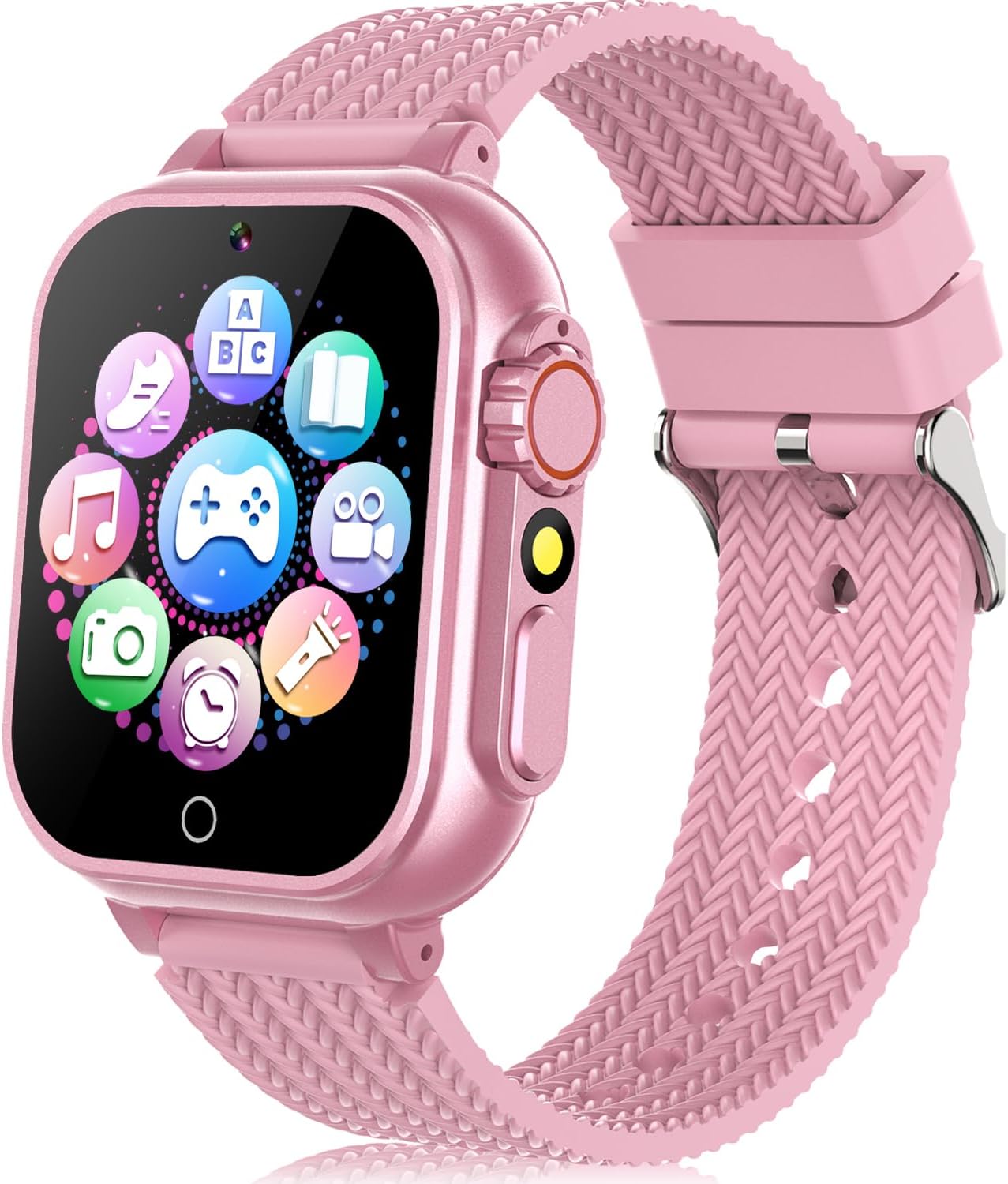 BEIARA Smartwatch: 32 Games, Audiobook, Camera - Educational Fun for Girls! 
