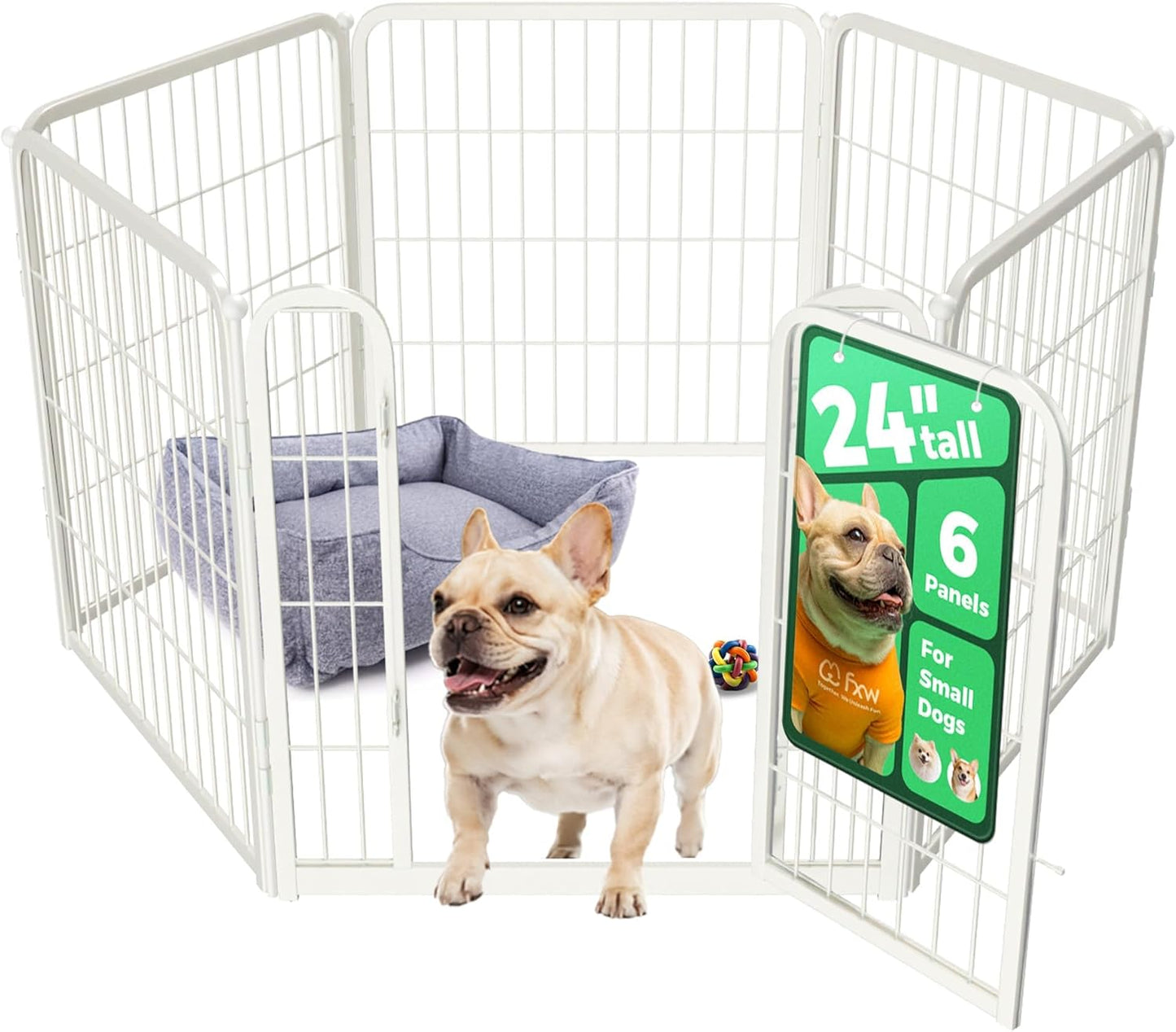 FXW Homeplus Unleashed Indoor Dog Playpen for Safe Play