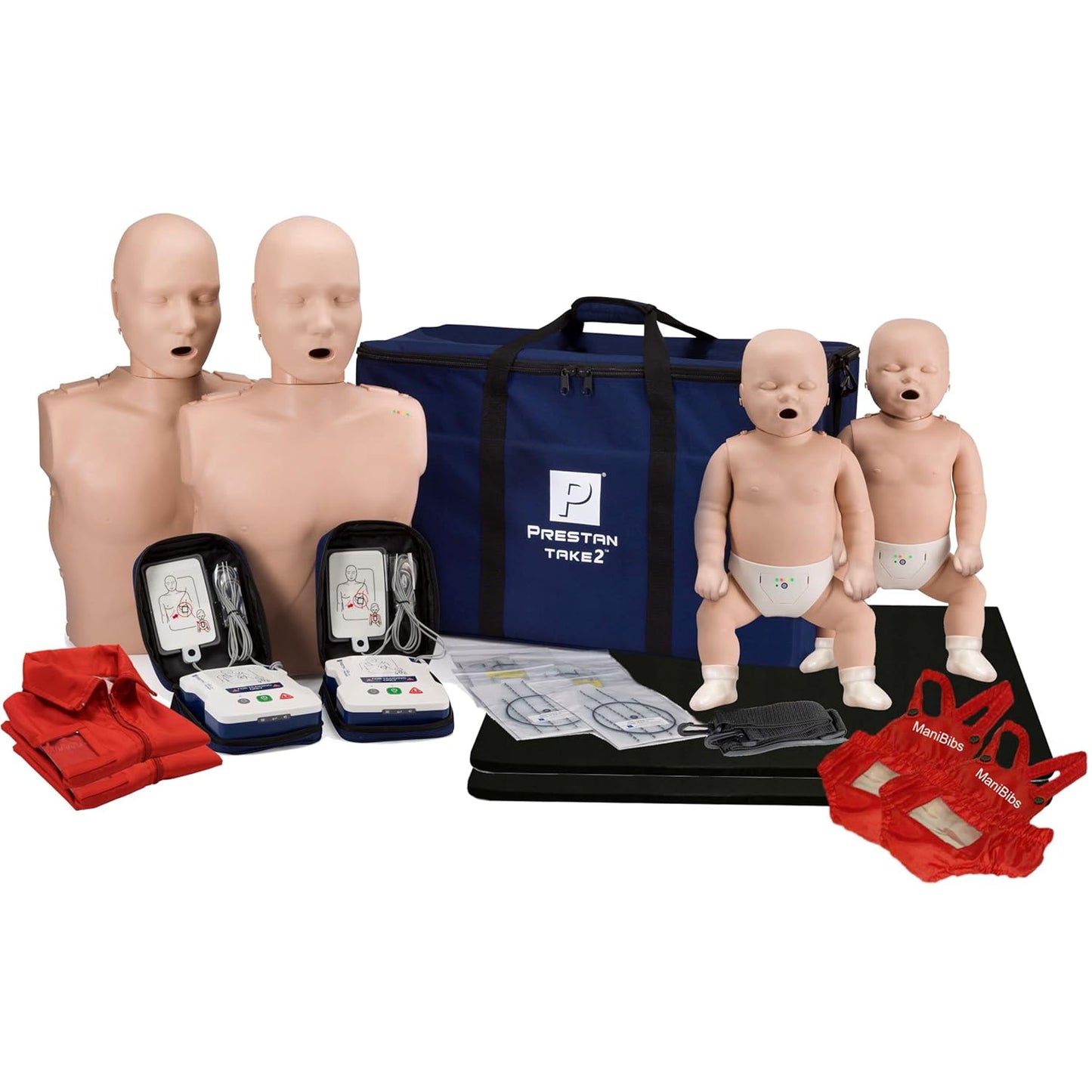 Prestan Take2 CPR Manikin & UltraTrainer Kit for Lifesaving Training