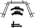 A&F Rod Dcor Double Bay Window Curtain Rod - Expandable & Stylish