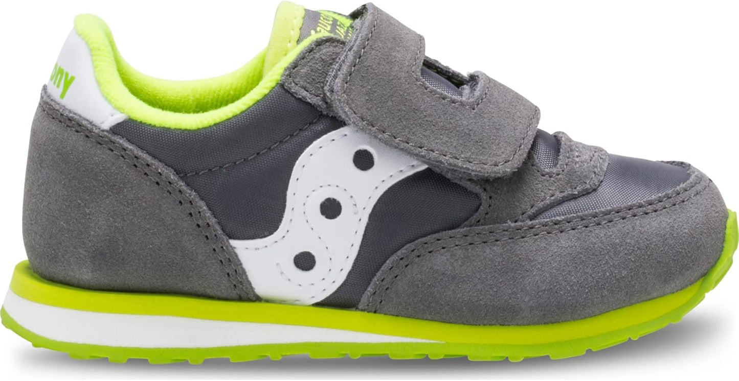 Saucony Kids' Baby Jazz Hook & Loop Sneakers for Active Play