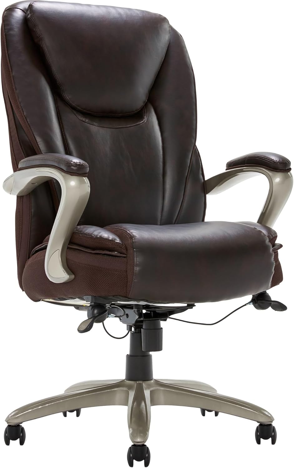 Serta Hensley Big & Tall Leather High-Back Chair