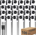 Kids Earbuds Headphones Bulk 100 Pack Class Set for School - Classroom