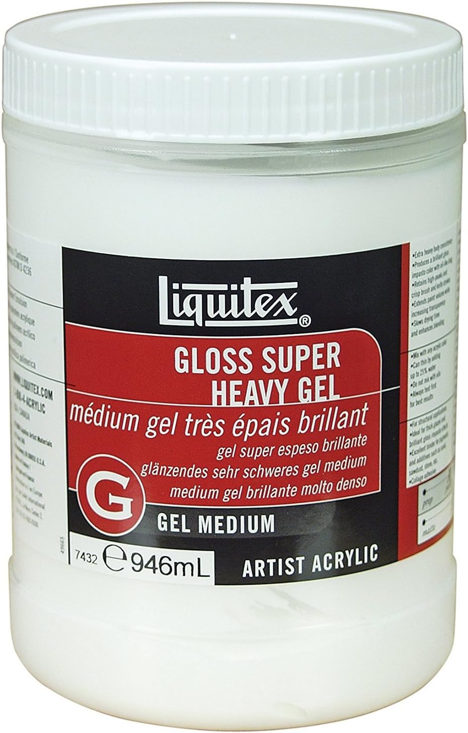 Liquitex Professional Gloss Super Heavy Gel Medium Review