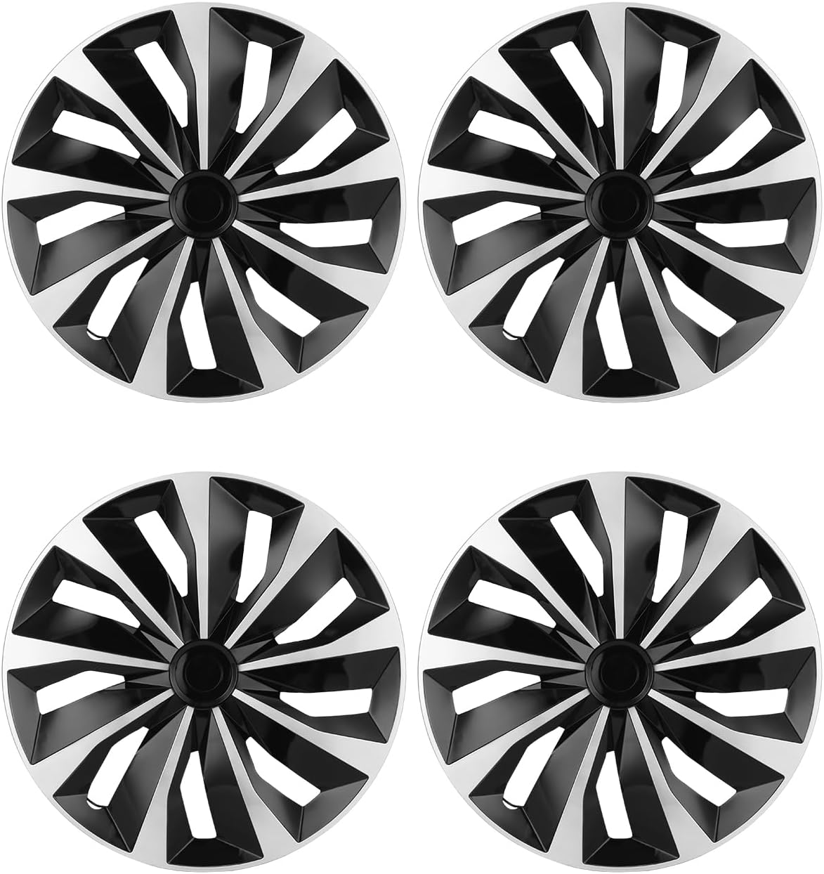 15 Inch Hubcaps Set of 4 for Toyota Camry and More Vehicles