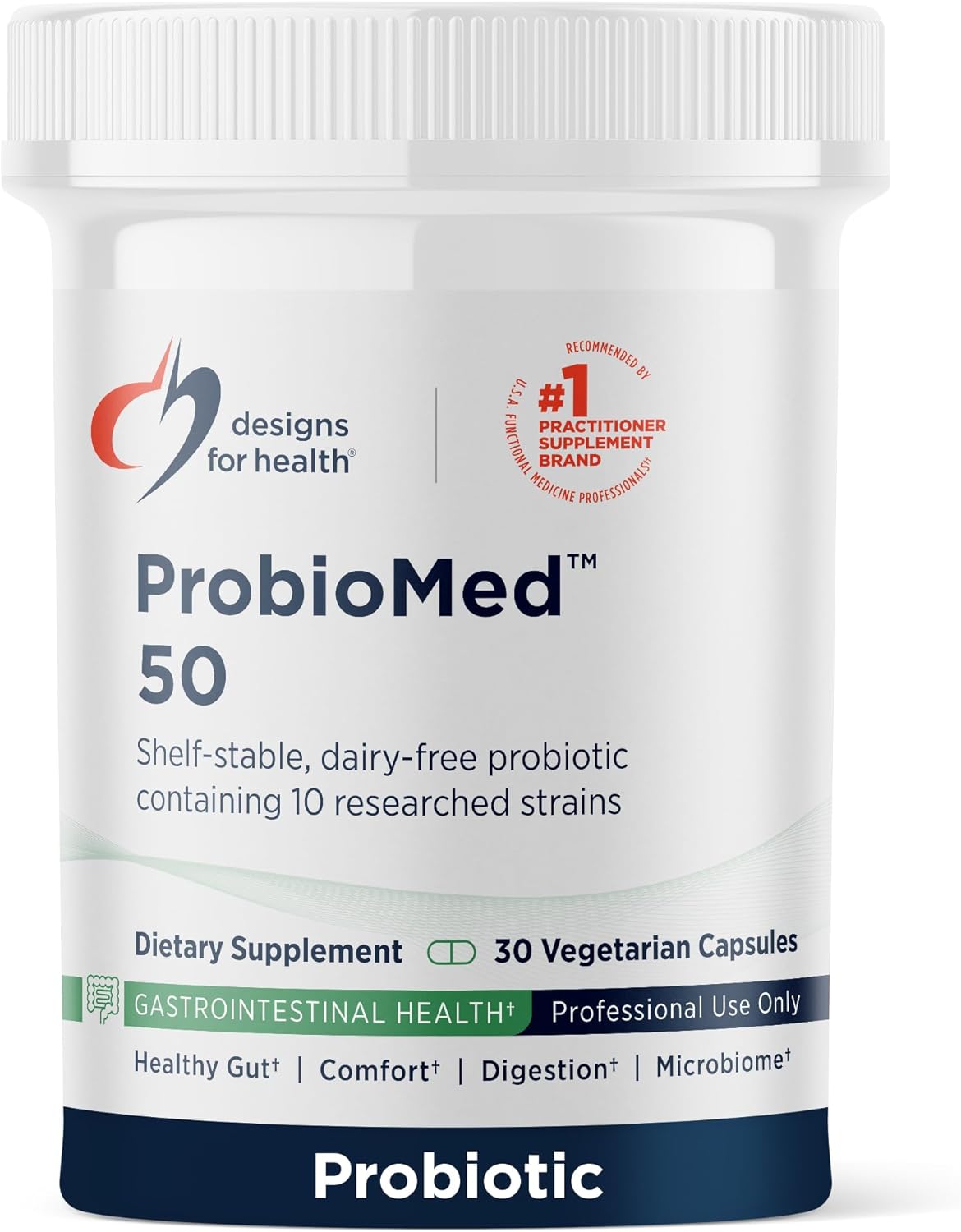 ProbioMed 50 Probiotics for Digestive Health with 10 Strains