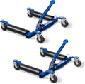 Car Dolly Jack Set of 2 1500-lb Wheel Dollies - Garage Positioning