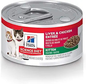 Hill's Science Diet Kitten Liver & Chicken Entree Wet Cat Food
