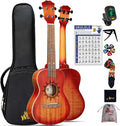 Winzz Concert Ukulele for Adults and Beginners, 23 Inch Design