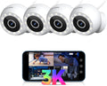 5MP 3K Security Camera Wired WiFi Outdoor Indoor - Color Night Vision