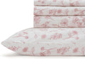 Linen Home 100% Cotton Percale King Sheets - Crisp Hotel Feel